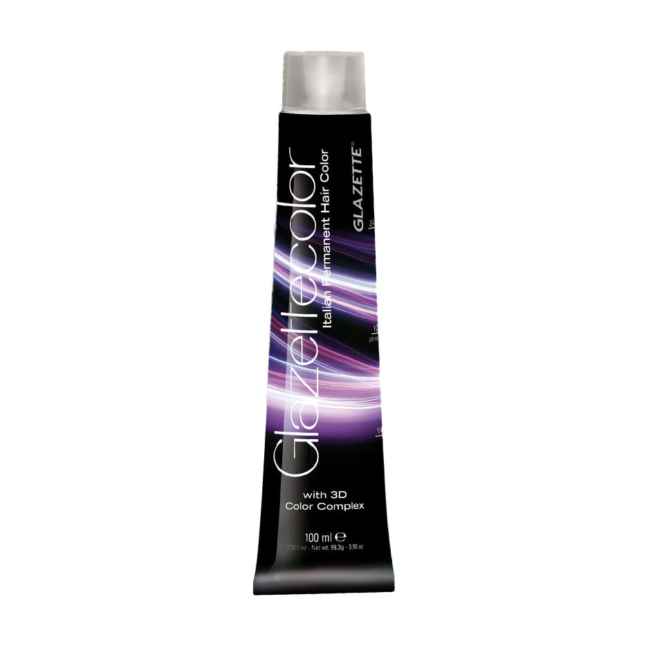 Перманентна фарба-догляд для волосся Itely Hairfashion Glazette Color 7A Medium Intensive Orange Blonde, 100 мл